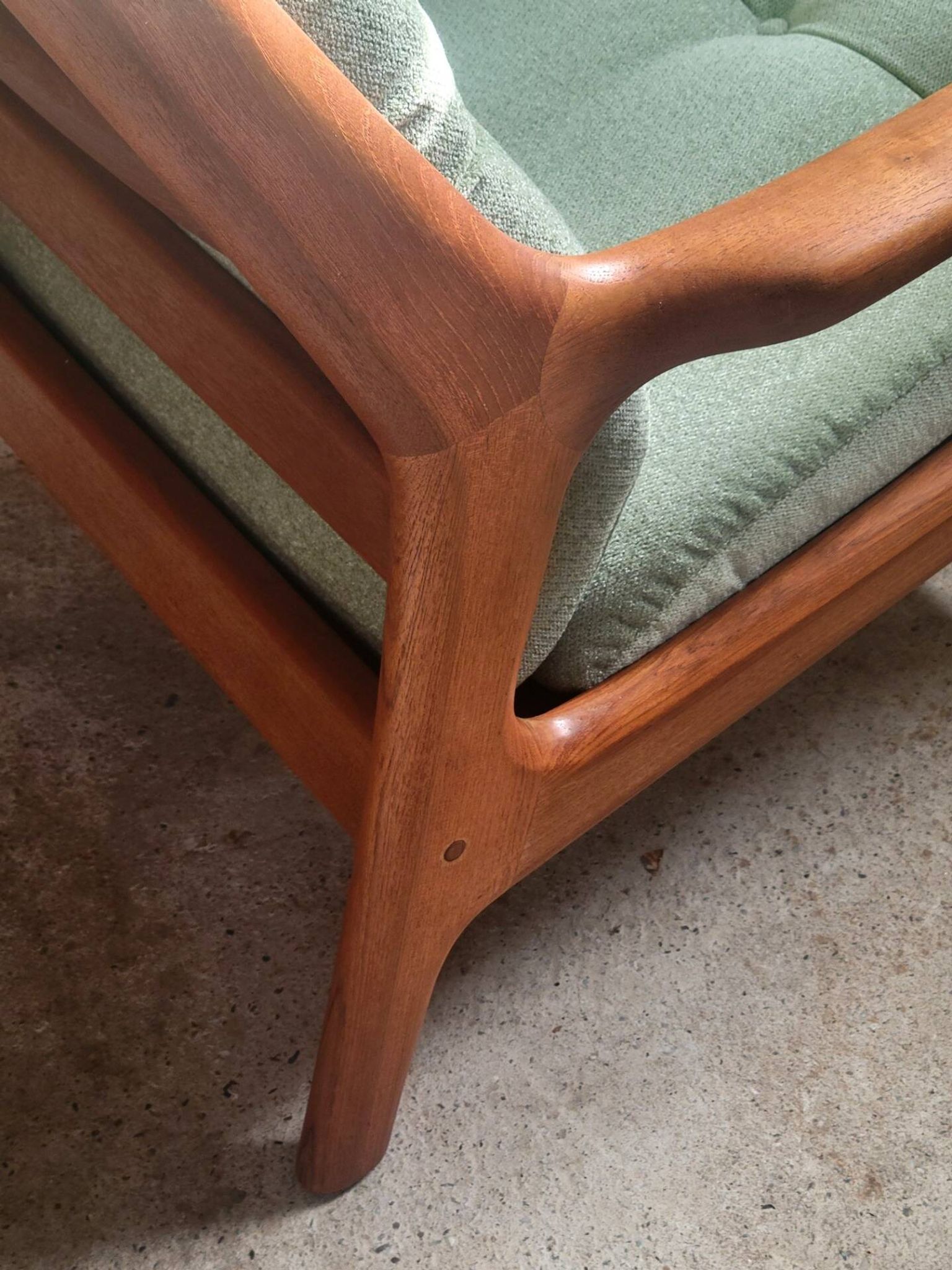 Set of 2 Georg Thams armchairs for Vejen Polstermøbelfabrik in teak, Denmark 1960
