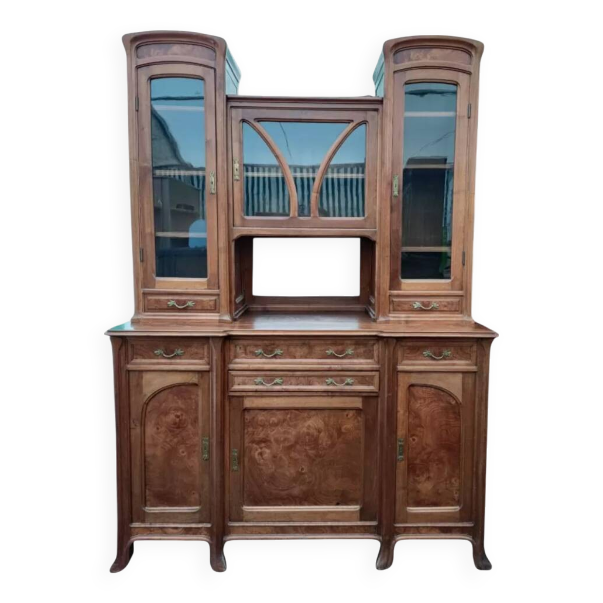 Art Nouveau 2-piece buffet