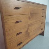 Chest of drawers In teak by Hans Wegner for RY mobler Dunemark 1960s