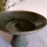 Compotier display ceramic cakes Japan 1950 unique piece