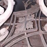 wrought iron chandelier medieval style