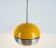 Lampe pendentif en métal danois, années 1970
