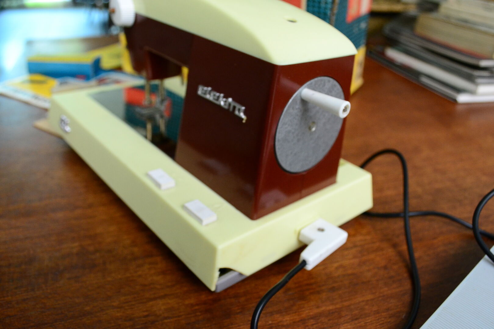 50s elektra Piko toy sewing machine