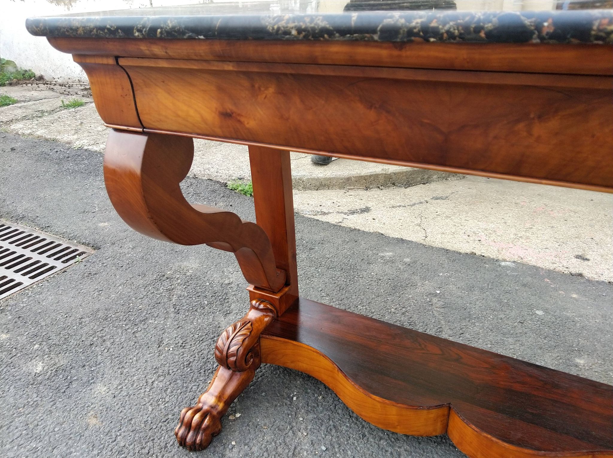Console en merisier époque 1830