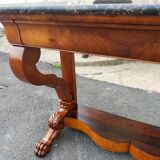 Cherry wood console from the 1830s
