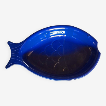 Large ceramic fish dish from Brittany