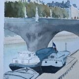 The banks of the Seine