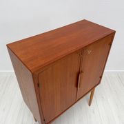 1950s vintage Torbjørn Afdal teak 'Bacchus' bar cabinet Norway