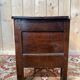 Louis XIII oak solid wood bank chest