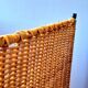 Wicker bedside table or side table from the 1960s.