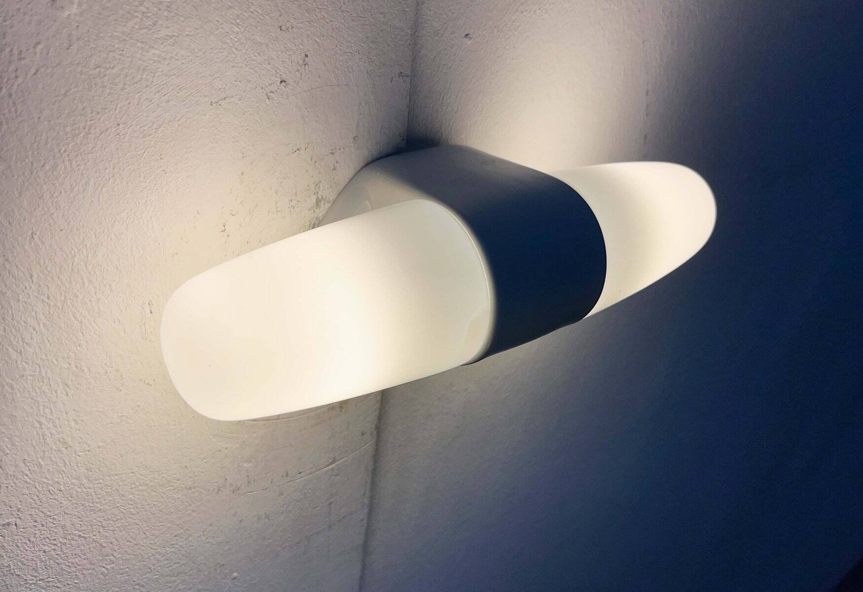 6068 mirror applique in mid-century modern style by Wilhelm Wagenfeld for Lindner, 1950s.