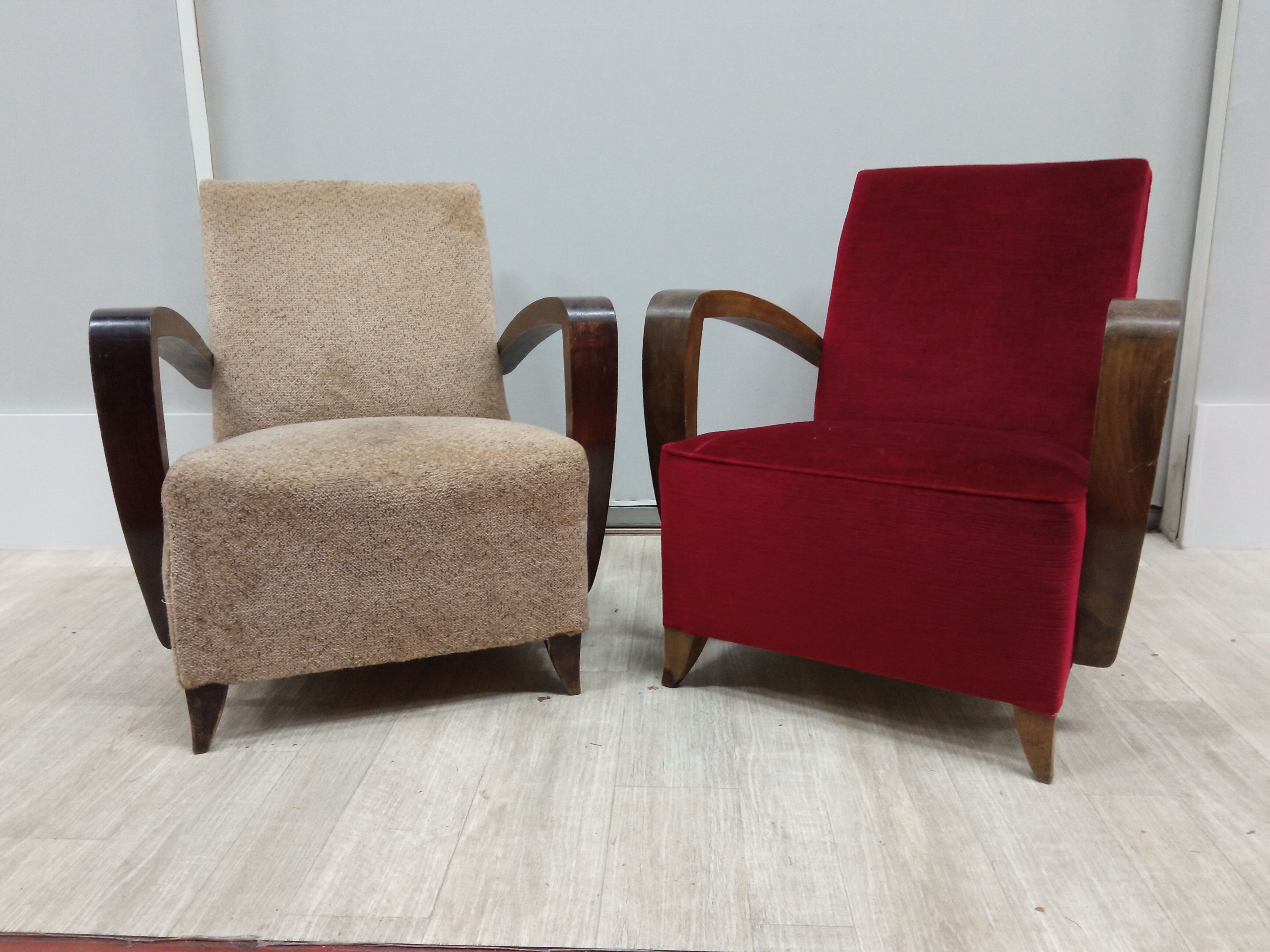 Pair of lounge chairs 1930