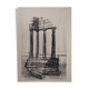 Bernard Buffet : Temple en ruine (Pompéi) - Gravure originale