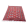 Handwoven Pakistani Persian rug in burgundy wool 120x190.