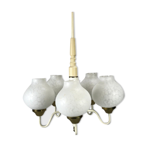 Lampe des années 70 lumière plafonnier