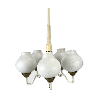 70s lamp light ceiling lamp hanging lamp chandelier space age design
