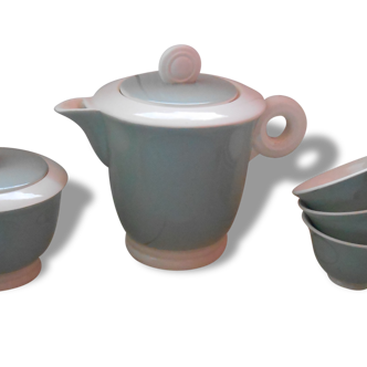 Coffee pot, sugar pot and cups Digoin