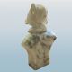 Bust, young woman, Marble and alabaster, G Pugi
