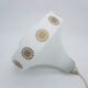 Hanging in Scandinavian opaline golden motifs