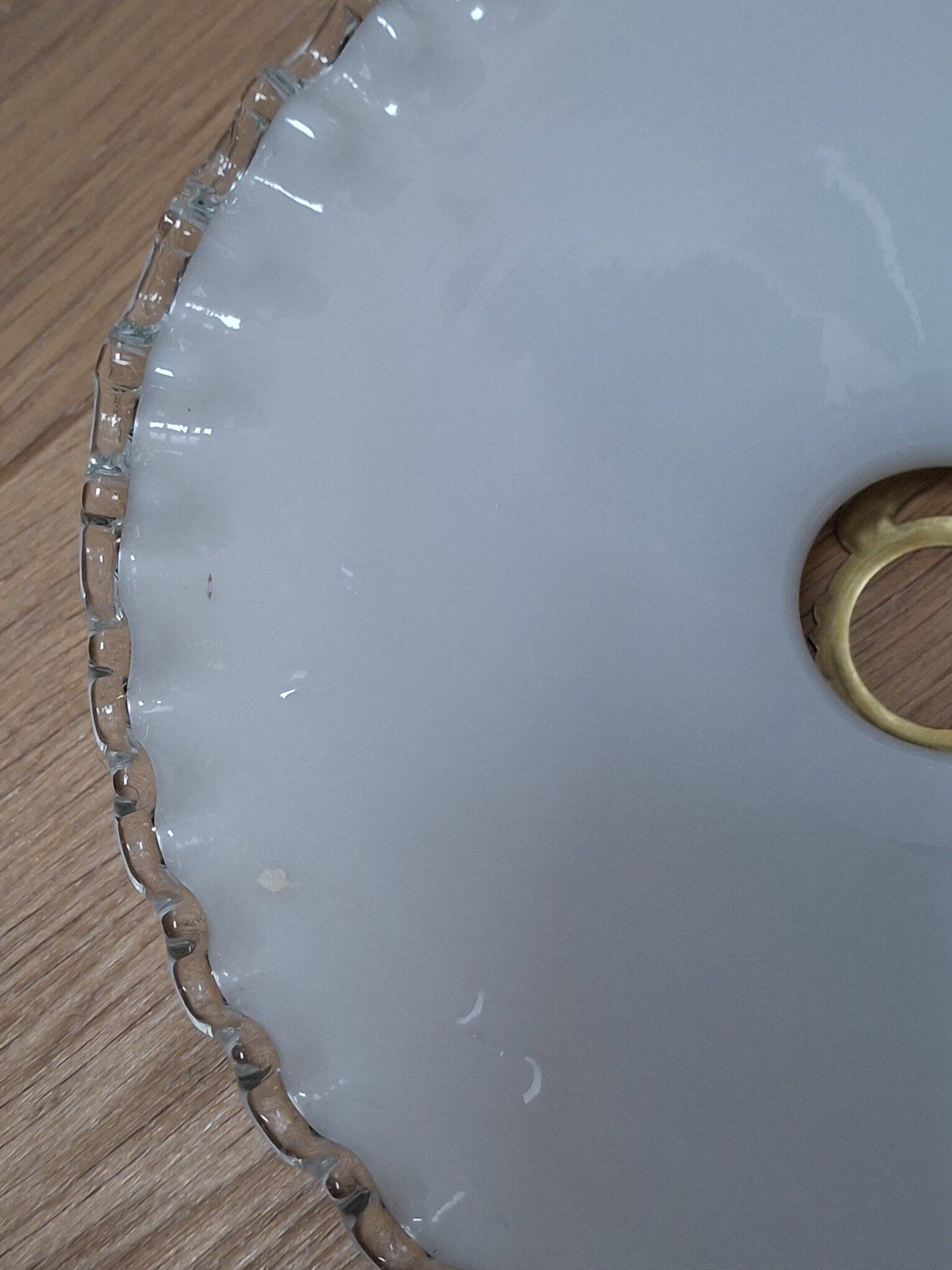 Opaline pendant light, also known as lace, 1950