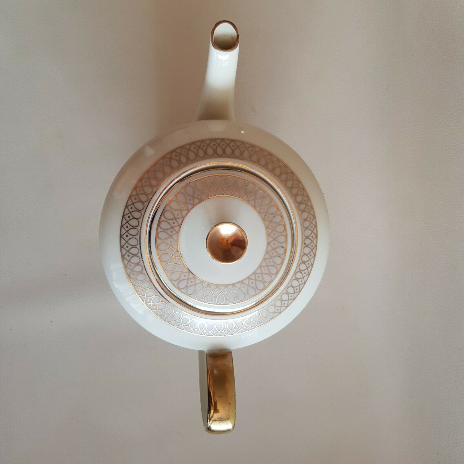 Ancient art deco teapot Zeh Scherzer Bavaria Germany