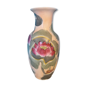 Asian pattern vase