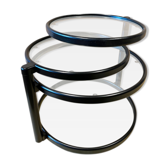 Articulated tray coffee table