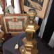 Brass lamp foot