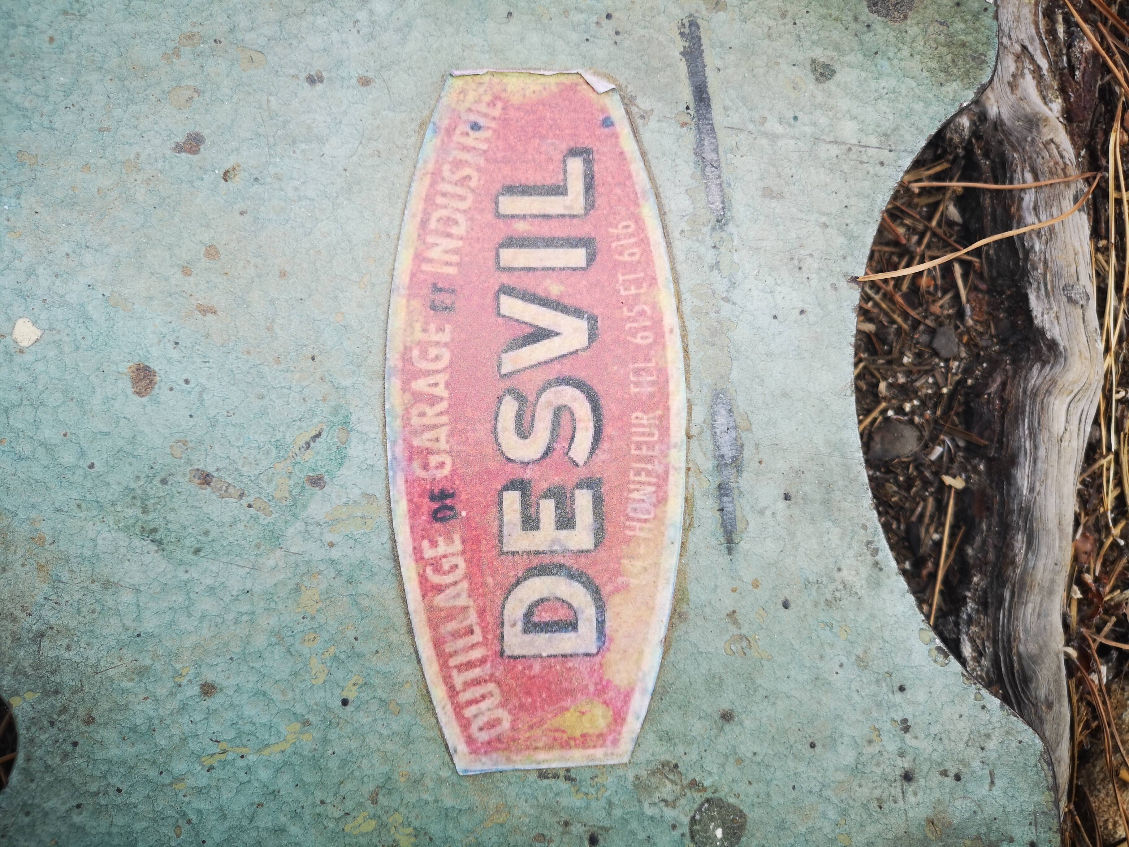 Desvil workshop lamp, 1950.