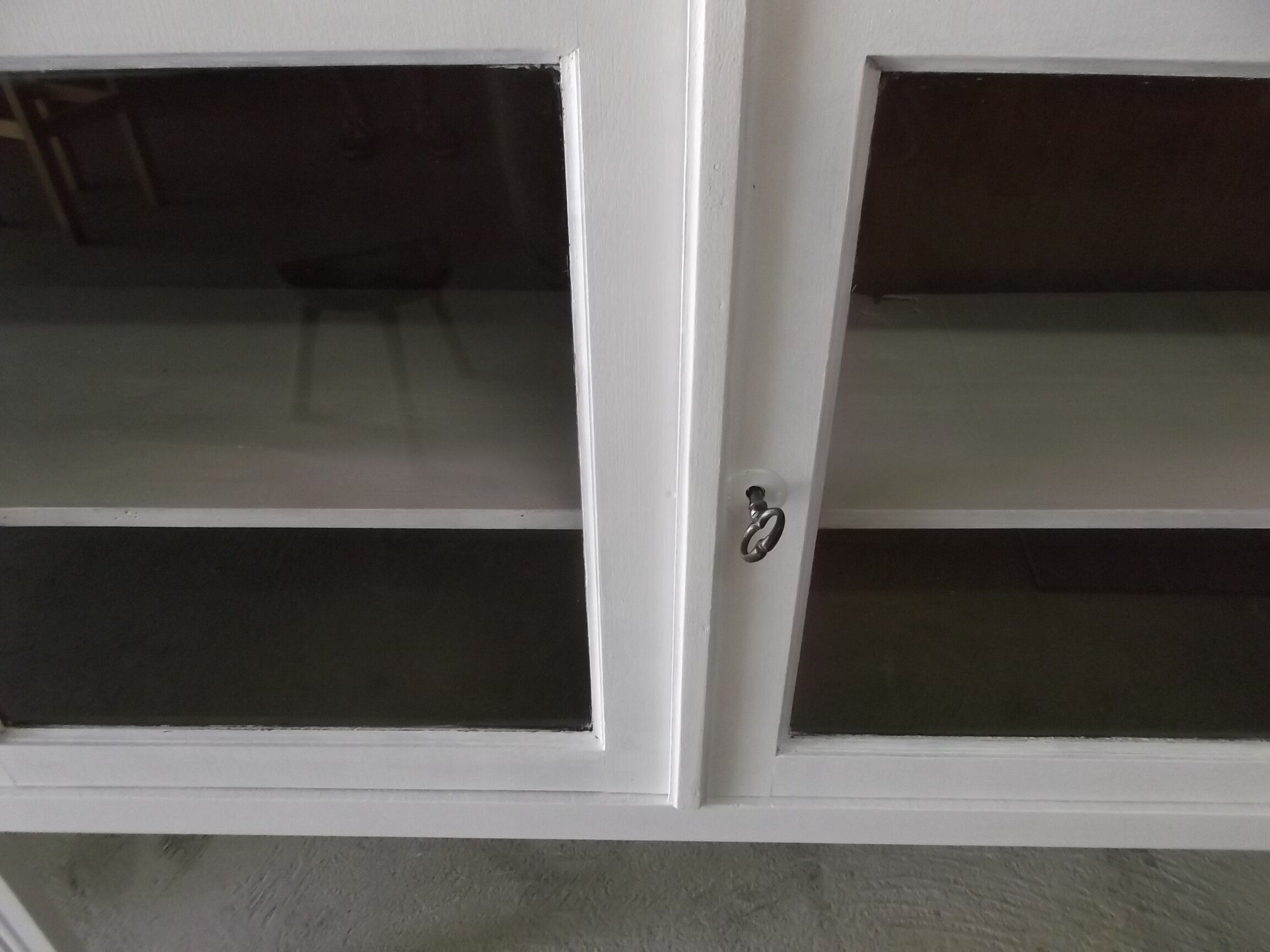 Old, vintage, patinated buffet