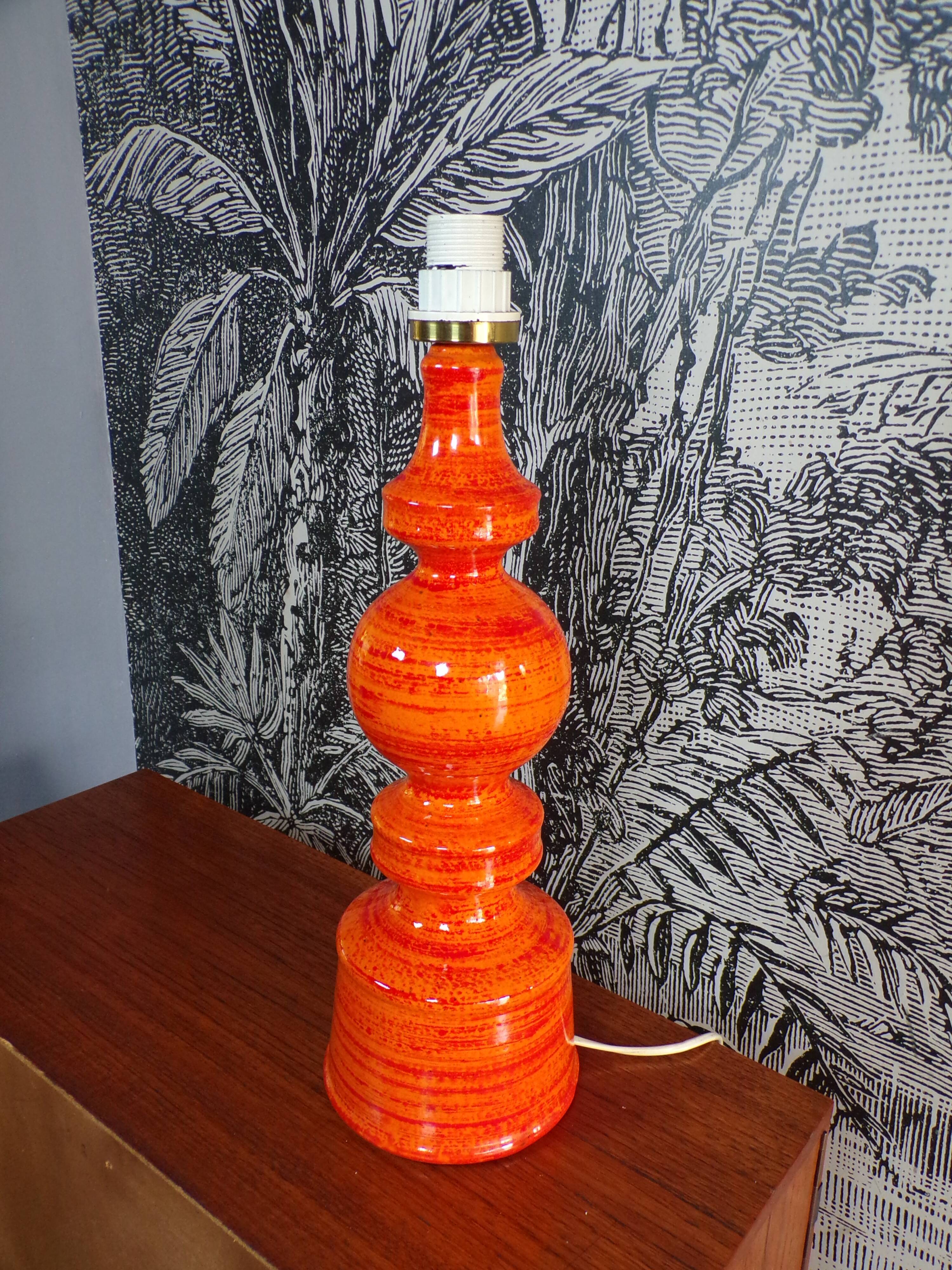 Ceramic lamp 1970