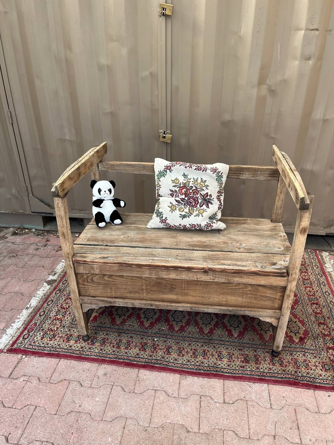 Old wooden bench