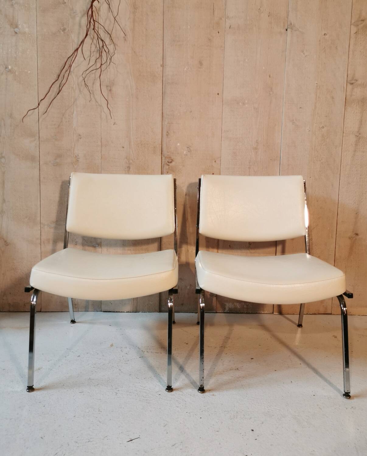 Pair of vintage armchairs