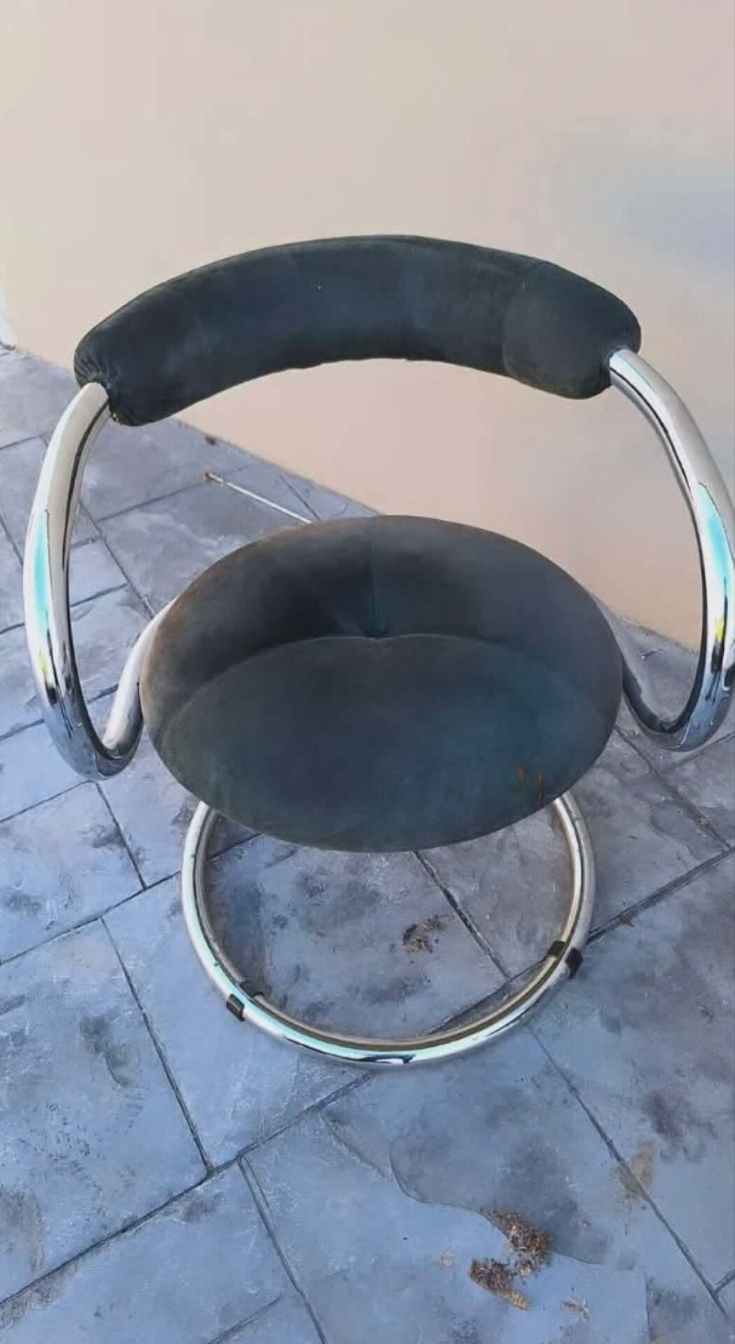 Rare set of 4 armchairs / chairs Rudi Bonzanini for Tecnosalotto