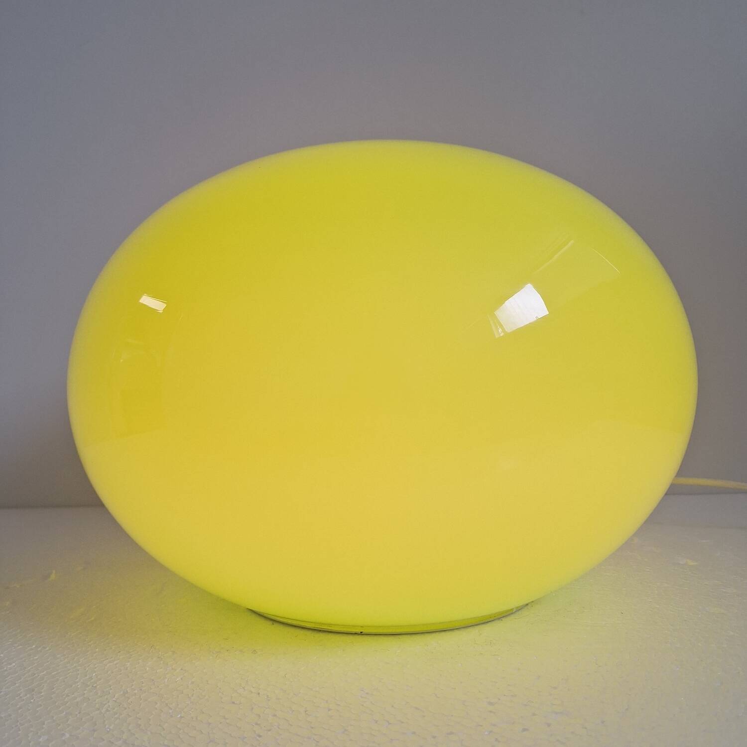 Set of large vintage table lamps by Ilu De Vetro