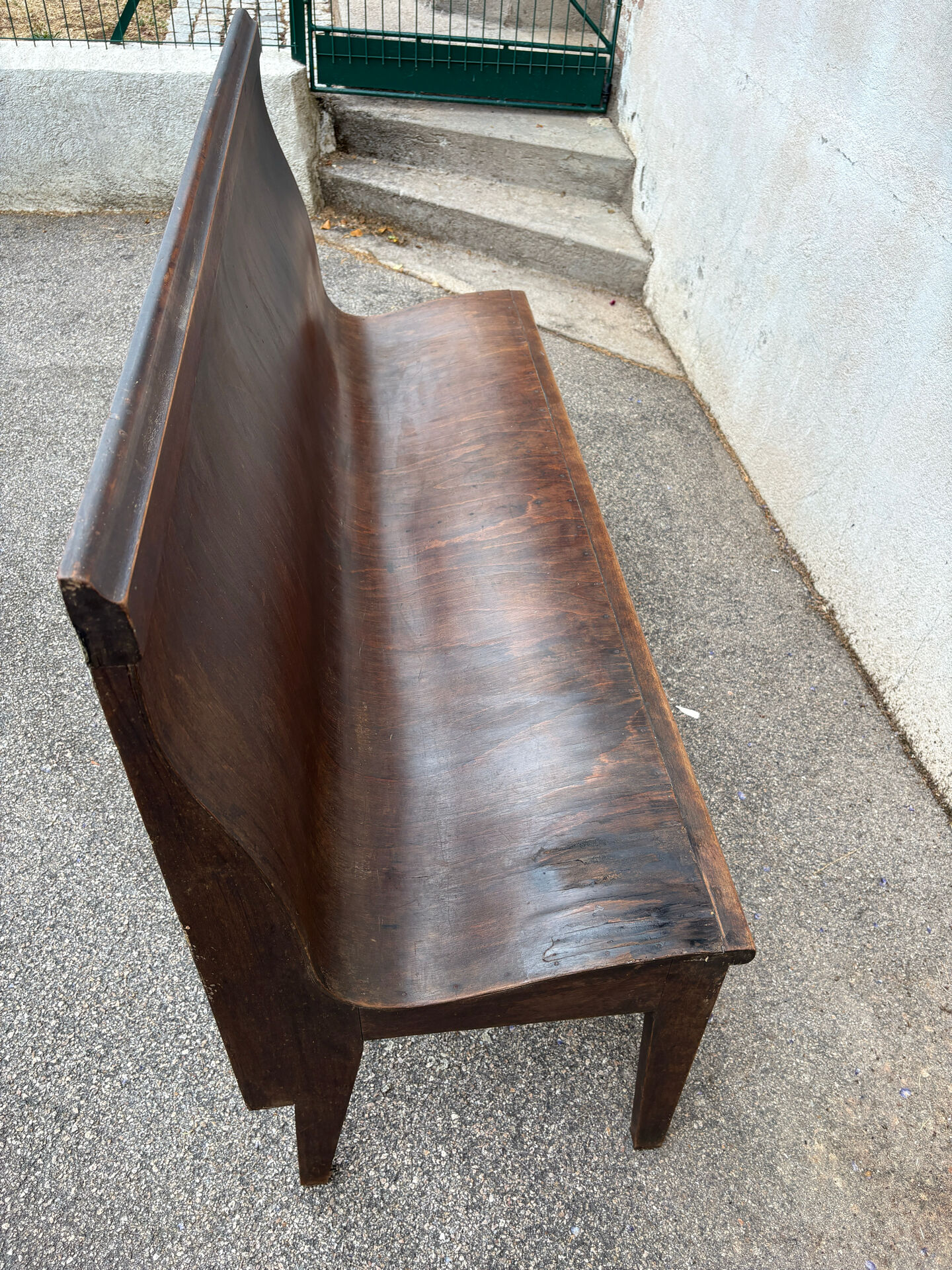 Banc bistrot bois 6 pieds 