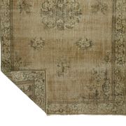 Tapis Oushak Vintage – Palette Chaude & Motifs Subtils, 172 x 258 cm