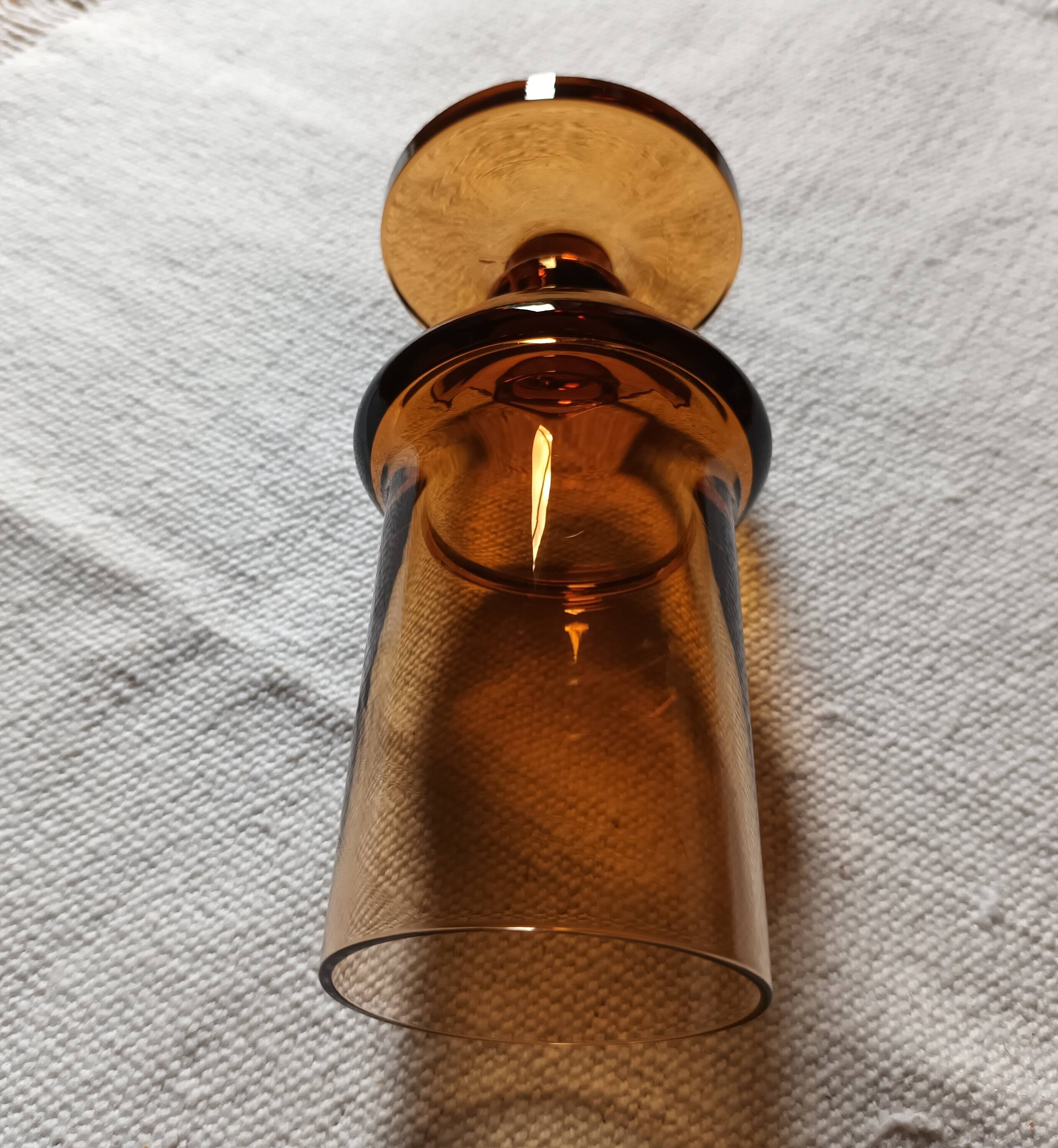 7 verres en verre soufflé de Vallérysthal