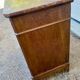 Antique Empire style chest of drawers with marble top