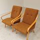 Pair of armchairs 6953 by Jaroslav Smidek for TON (Thonet)