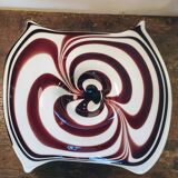 Vintage two tone  large fruit bowl