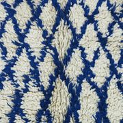 Moroccan rug in natural wool 3 x 2 m