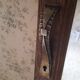 Oak art deco mirror door