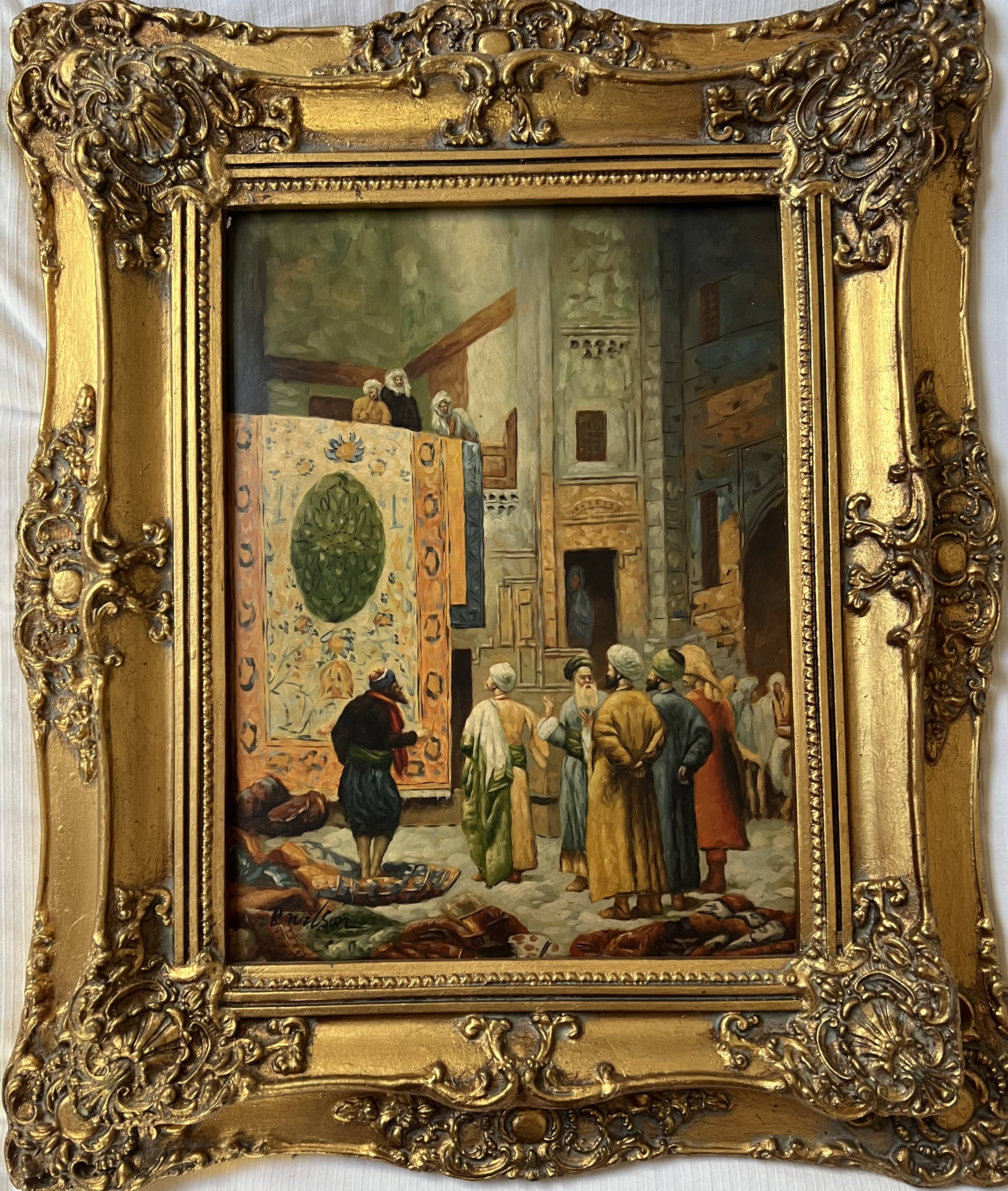 Tableau Orientaliste R Wilson