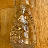 Vase bulbe verre moulé