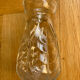 Molded glass bulb vase