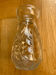 Molded glass bulb vase