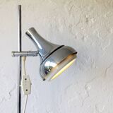 Chrome plated floor lamp, 1970s