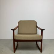Danish teak easy FD 130 chair by Peter Hvidt & Orla Mølgaard