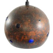 Nanny Still for Raak Globe Pendant Lamp 1960s Copper & Glass Finnish Modern